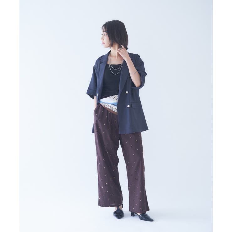 半袖テーラージャケット | RMAF　NICE CLAUP / OLIVE des OLIVE | 詳細画像21 