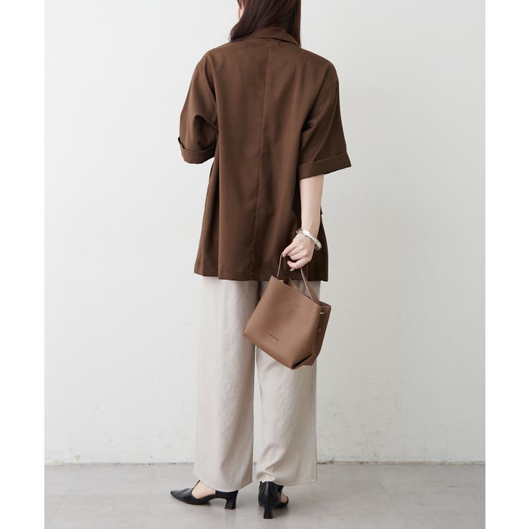 【スカーフ付き】半袖テーラージャケット | RMAF　NICE CLAUP / OLIVE des OLIVE | 詳細画像42 