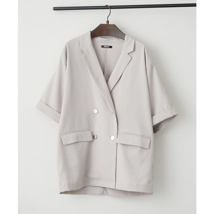 半袖テーラージャケット | RMAF　NICE CLAUP / OLIVE des OLIVE | 詳細画像24 