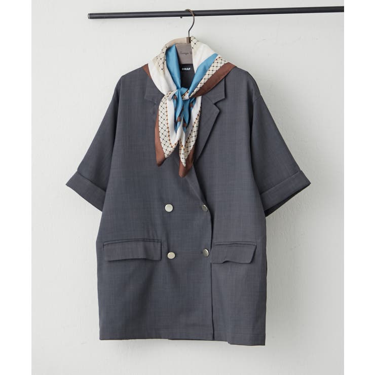 半袖テーラージャケット | RMAF　NICE CLAUP / OLIVE des OLIVE | 詳細画像25 