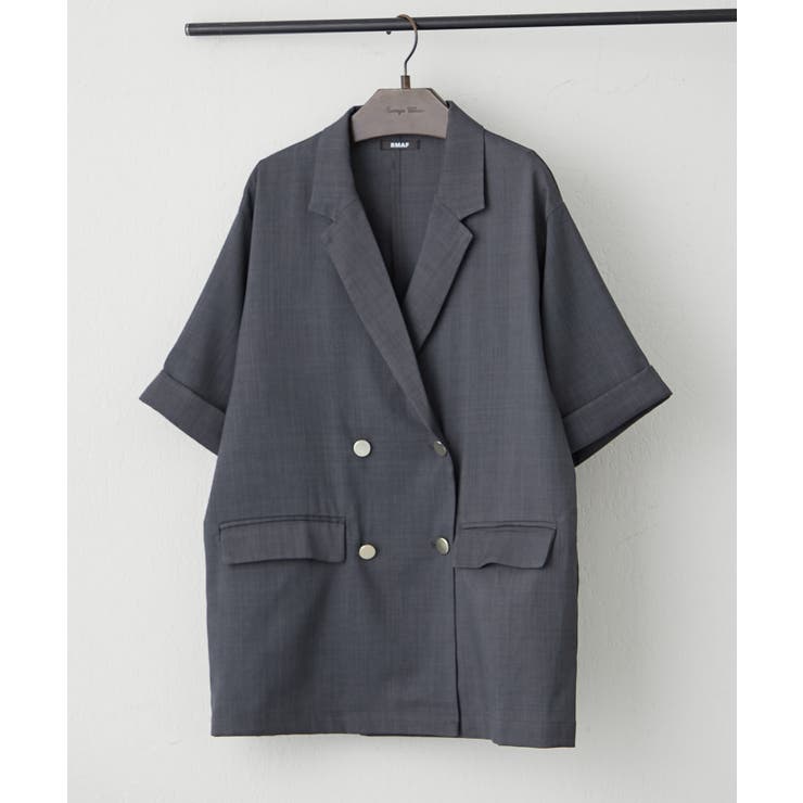 半袖テーラージャケット | RMAF　NICE CLAUP / OLIVE des OLIVE | 詳細画像26 