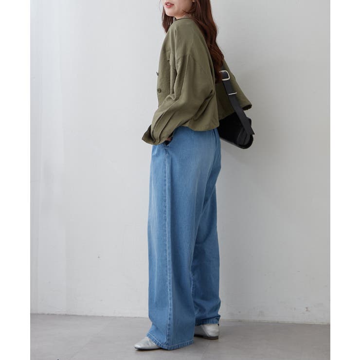 ミリタリーショートシャツジャケット | RMAF　NICE CLAUP / OLIVE des OLIVE | 詳細画像8 