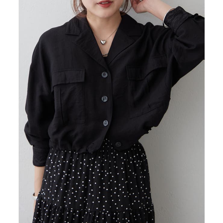 ミリタリーショートシャツジャケット | RMAF　NICE CLAUP / OLIVE des OLIVE | 詳細画像10 