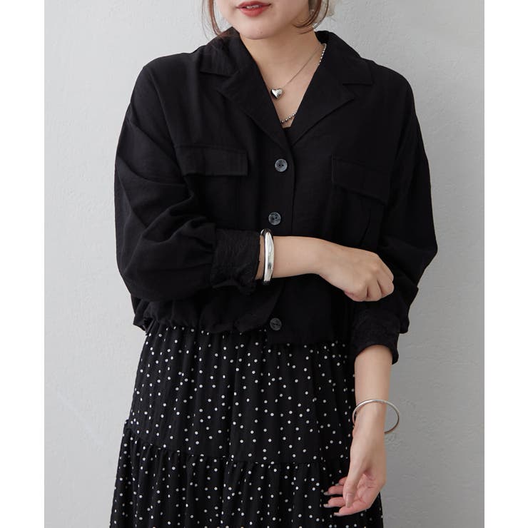 ミリタリーショートシャツジャケット | RMAF　NICE CLAUP / OLIVE des OLIVE | 詳細画像11 