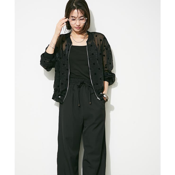 シアーフロッキー水玉ブルゾン | RMAF　NICE CLAUP / OLIVE des OLIVE | 詳細画像15 