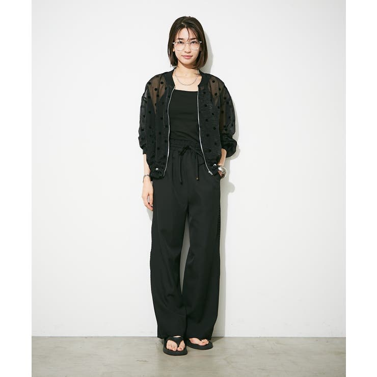 シアーフロッキー水玉ブルゾン | RMAF　NICE CLAUP / OLIVE des OLIVE | 詳細画像16 