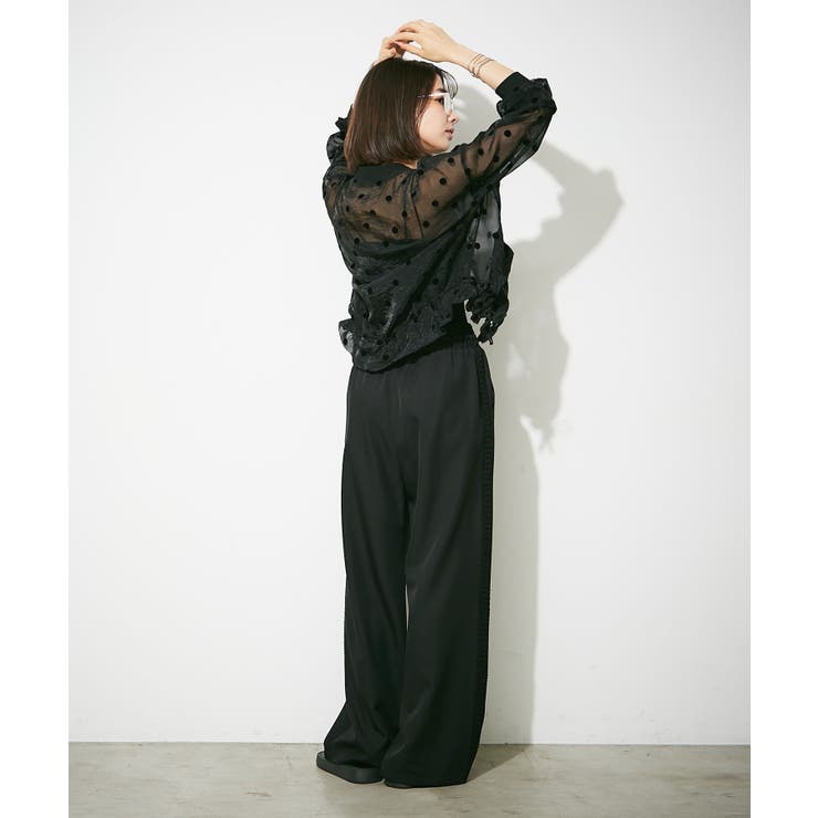 シアーフロッキー水玉ブルゾン | RMAF　NICE CLAUP / OLIVE des OLIVE | 詳細画像19 