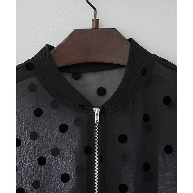 シアーフロッキー水玉ブルゾン | RMAF　NICE CLAUP / OLIVE des OLIVE | 詳細画像32 