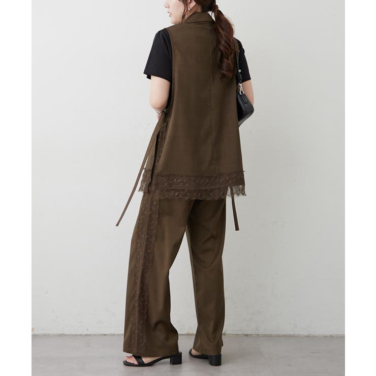 【セットアップ対応】裾レースDカンジレ | RMAF　NICE CLAUP / OLIVE des OLIVE | 詳細画像16 