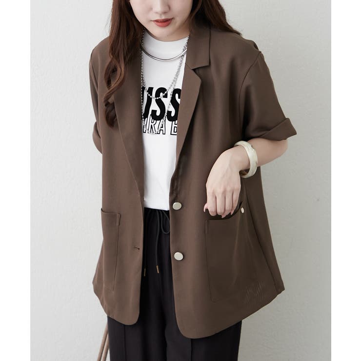 【大人の夏スタイル】メッシュテーラージャケット | RMAF　NICE CLAUP / OLIVE des OLIVE | 詳細画像14 