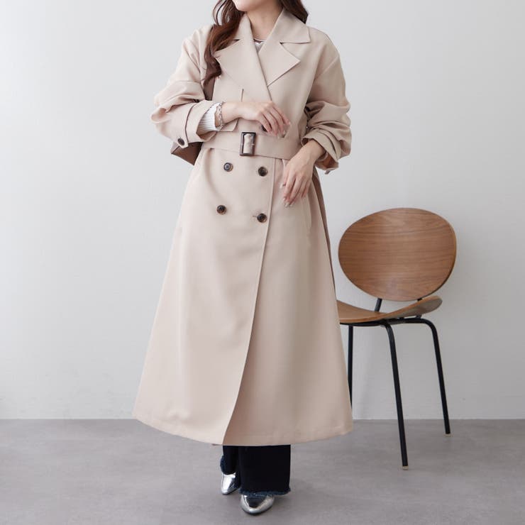 トレンチコート | RMAF　NICE CLAUP / OLIVE des OLIVE | 詳細画像8 