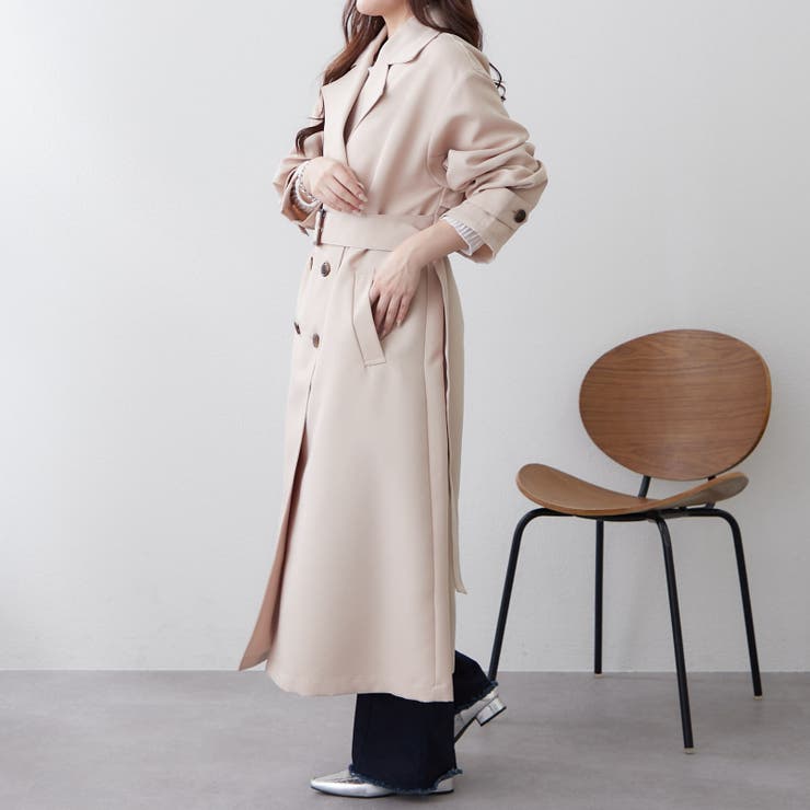 トレンチコート | RMAF　NICE CLAUP / OLIVE des OLIVE | 詳細画像9 