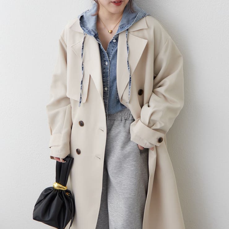 トレンチコート | RMAF　NICE CLAUP / OLIVE des OLIVE | 詳細画像13 