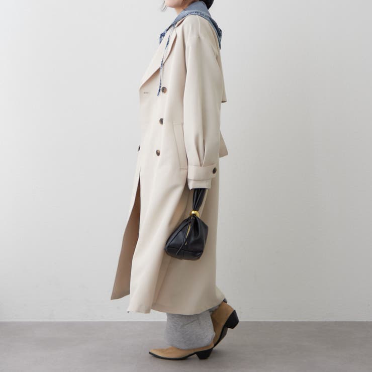 トレンチコート | RMAF　NICE CLAUP / OLIVE des OLIVE | 詳細画像21 