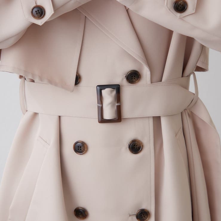 トレンチコート | RMAF　NICE CLAUP / OLIVE des OLIVE | 詳細画像28 