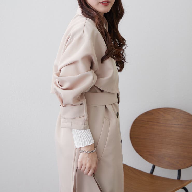 トレンチコート | RMAF　NICE CLAUP / OLIVE des OLIVE | 詳細画像6 