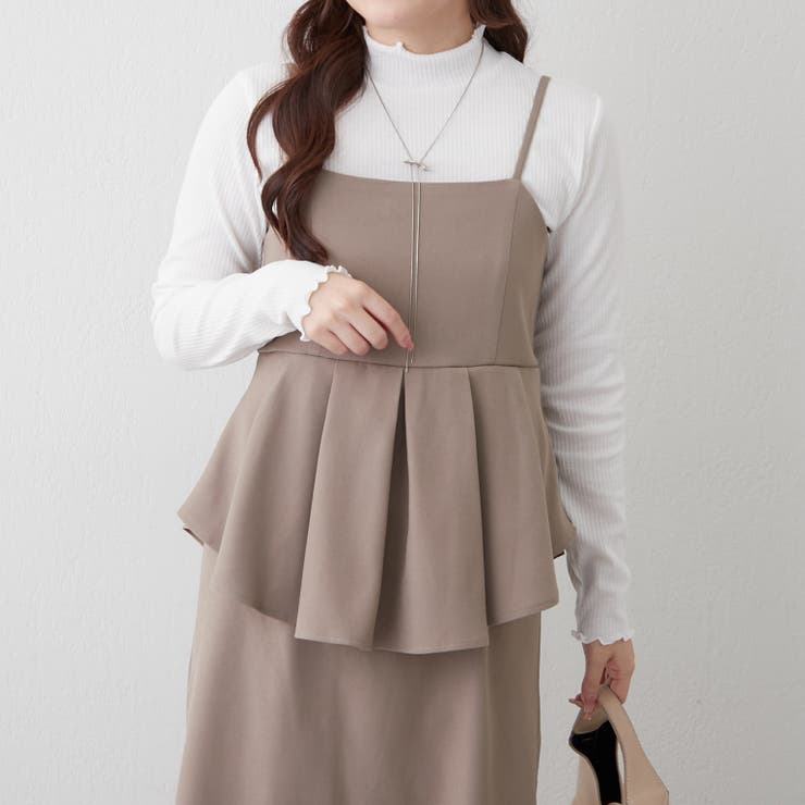 【セットアイテム】テレコトップス&キャミワンピース | RMAF　NICE CLAUP / OLIVE des OLIVE | 詳細画像4 