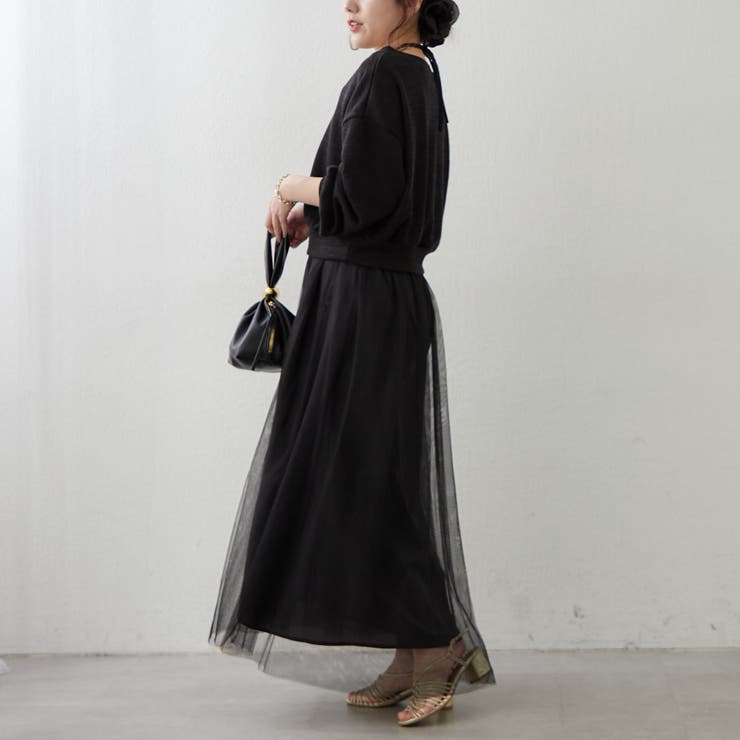 【セットアイテム】Vプルオーバー×キャミワンピース | RMAF　NICE CLAUP / OLIVE des OLIVE | 詳細画像9 