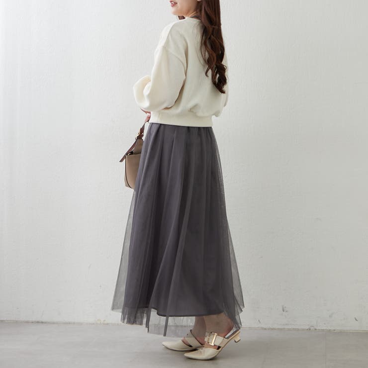 【セットアイテム】Vプルオーバー×キャミワンピース | RMAF　NICE CLAUP / OLIVE des OLIVE | 詳細画像2 