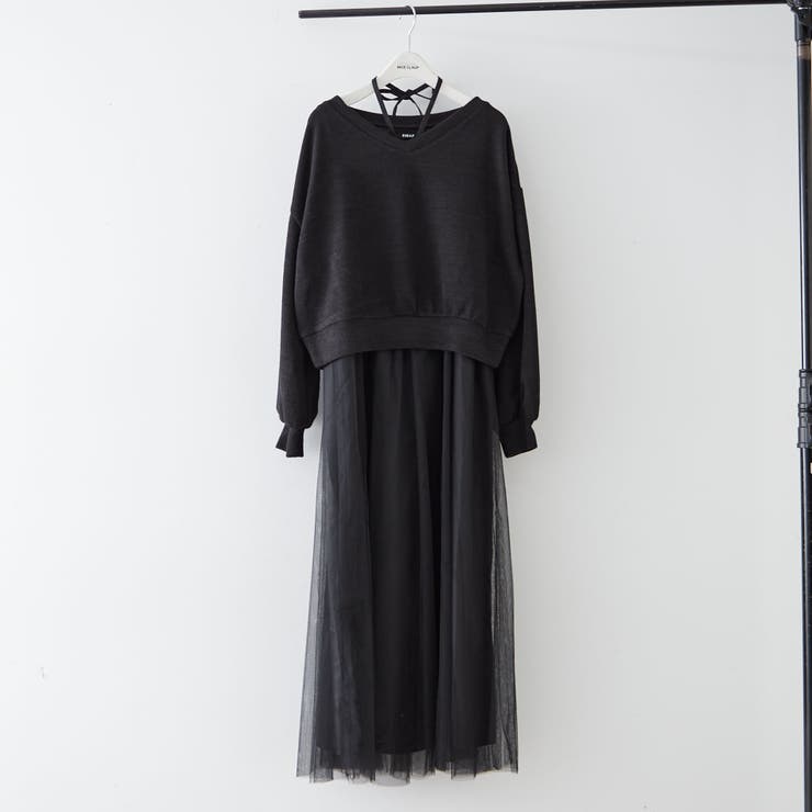 【セットアイテム】Vプルオーバー×キャミワンピース | RMAF　NICE CLAUP / OLIVE des OLIVE | 詳細画像15 