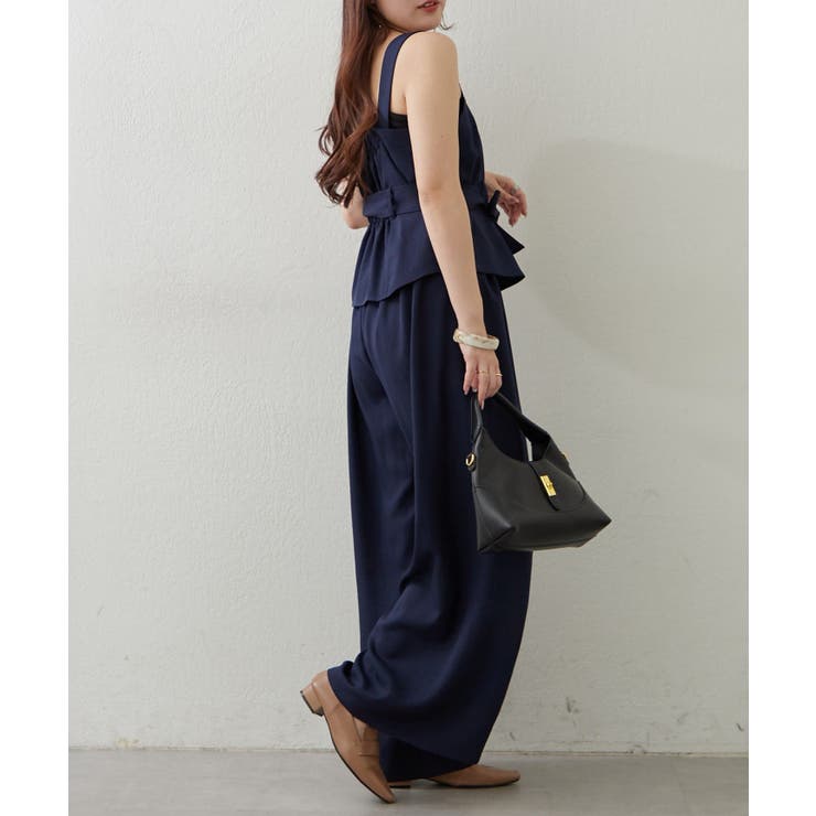 【セットアップ】共ベルト付ジレ+ワイドパンツ | RMAF　NICE CLAUP / OLIVE des OLIVE | 詳細画像27 