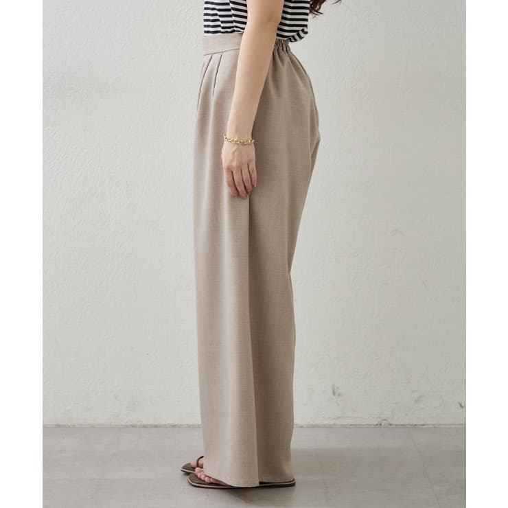 【セットアップ】共ベルト付ジレ+ワイドパンツ | RMAF　NICE CLAUP / OLIVE des OLIVE | 詳細画像34 