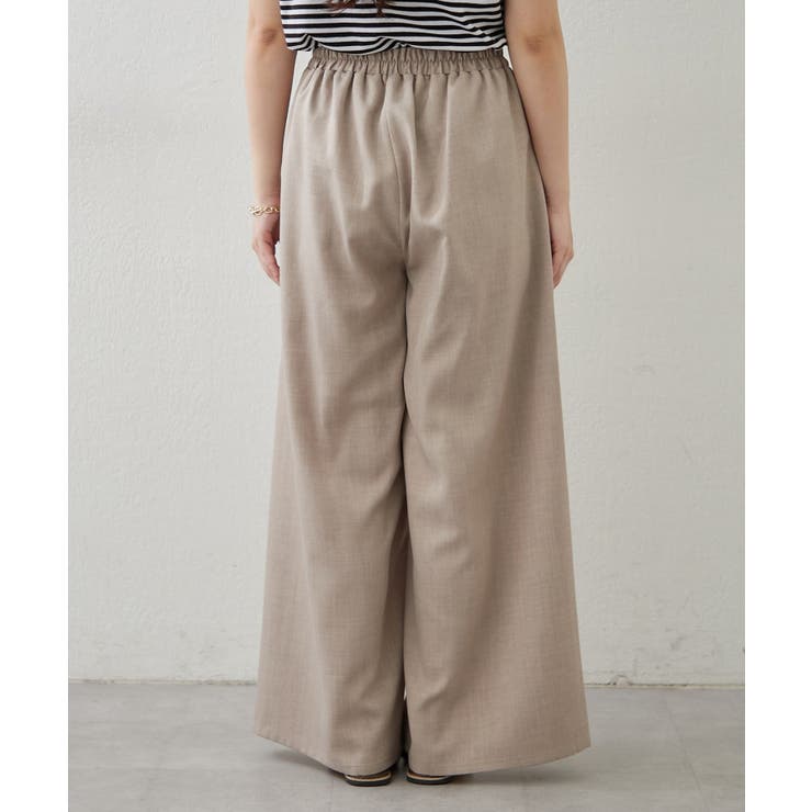 【セットアップ】共ベルト付ジレ+ワイドパンツ | RMAF　NICE CLAUP / OLIVE des OLIVE | 詳細画像35 