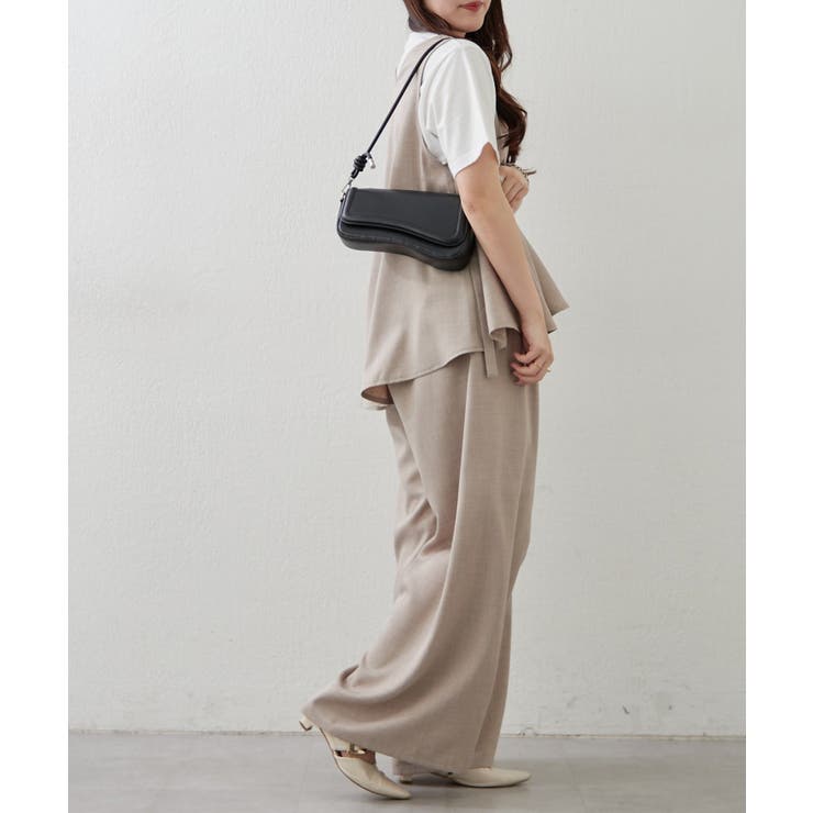 【セットアップ】ダブルジップジレ+ワイドパンツ | RMAF　NICE CLAUP / OLIVE des OLIVE | 詳細画像19 