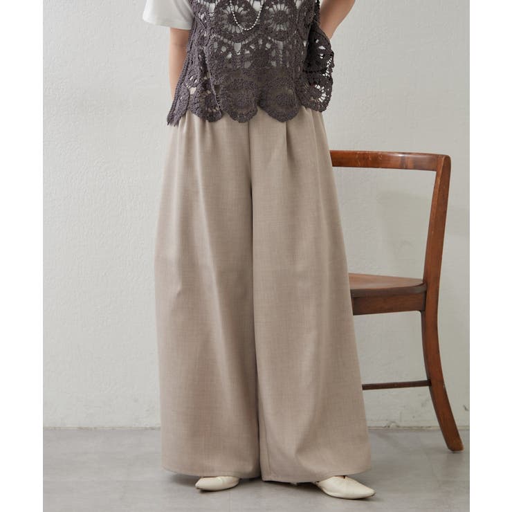 【セットアップ】ダブルジップジレ+ワイドパンツ | RMAF　NICE CLAUP / OLIVE des OLIVE | 詳細画像20 