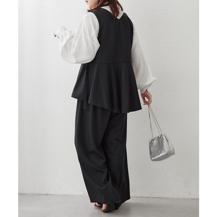 【セットアップ】ダブルジップジレ+ワイドパンツ | RMAF　NICE CLAUP / OLIVE des OLIVE | 詳細画像33 