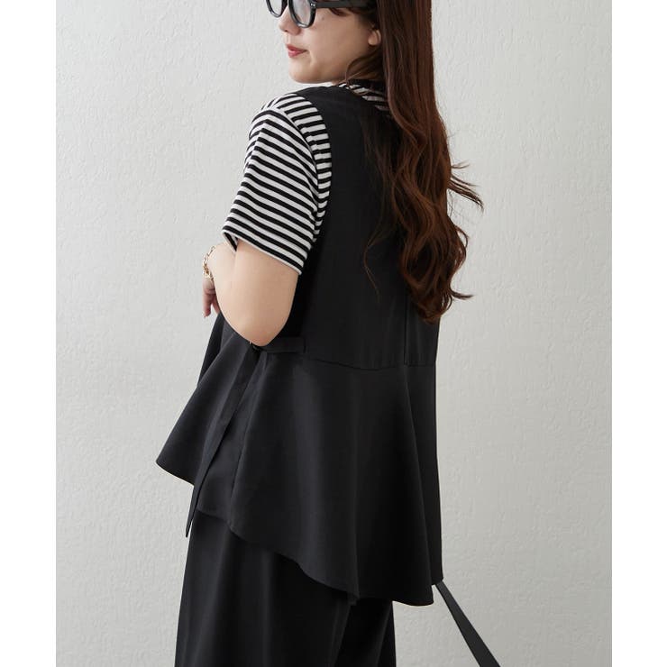 【セットアップ】ダブルジップジレ+ワイドパンツ | RMAF　NICE CLAUP / OLIVE des OLIVE | 詳細画像37 