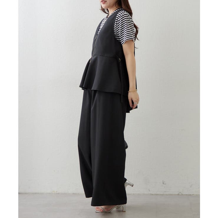 【セットアップ】ダブルジップジレ+ワイドパンツ | RMAF　NICE CLAUP / OLIVE des OLIVE | 詳細画像39 