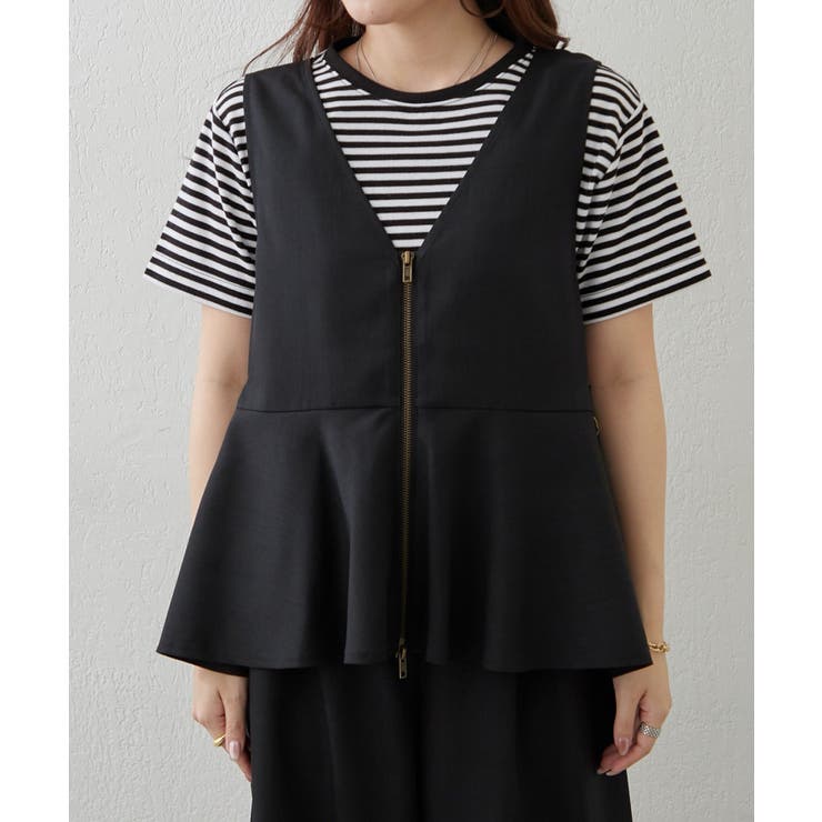 【セットアップ】ダブルジップジレ+ワイドパンツ | RMAF　NICE CLAUP / OLIVE des OLIVE | 詳細画像42 