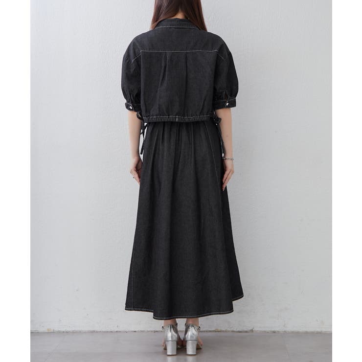 【セットアイテム】デニム5分袖ブルゾン+キャミワンピース | RMAF　NICE CLAUP / OLIVE des OLIVE | 詳細画像29 