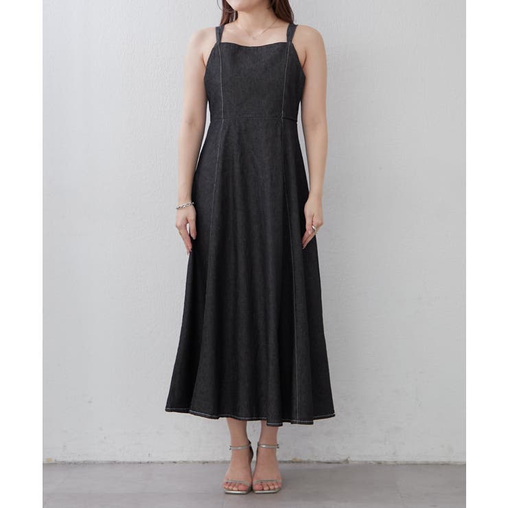 【セットアイテム】デニム5分袖ブルゾン+キャミワンピース | RMAF　NICE CLAUP / OLIVE des OLIVE | 詳細画像35 