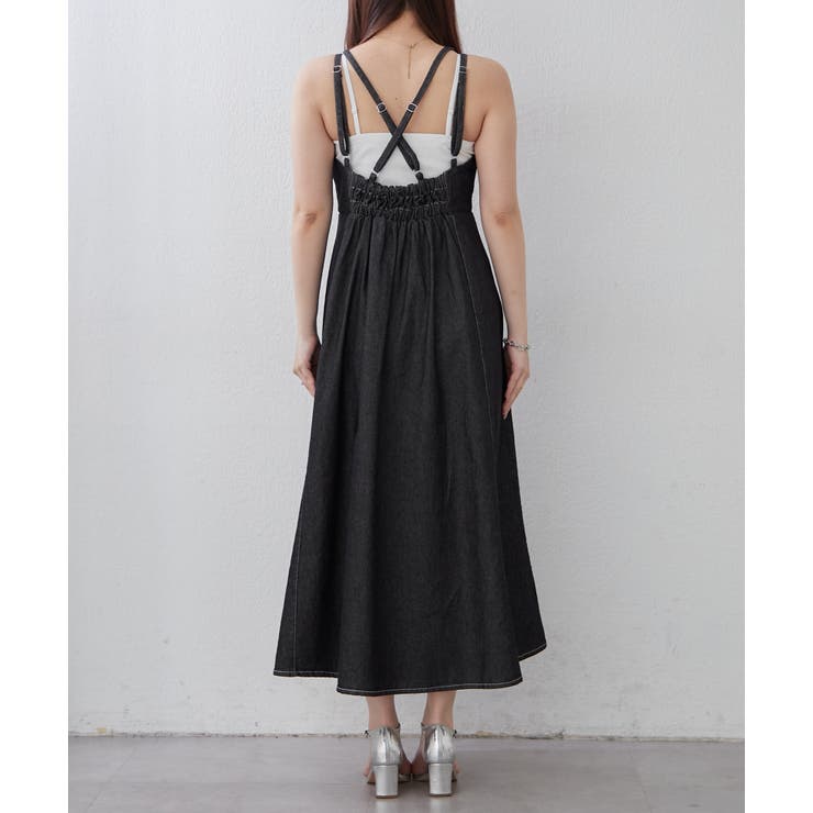 【セットアイテム】デニム5分袖ブルゾン+キャミワンピース | RMAF　NICE CLAUP / OLIVE des OLIVE | 詳細画像37 