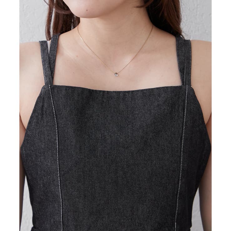 【セットアイテム】デニム5分袖ブルゾン+キャミワンピース | RMAF　NICE CLAUP / OLIVE des OLIVE | 詳細画像38 