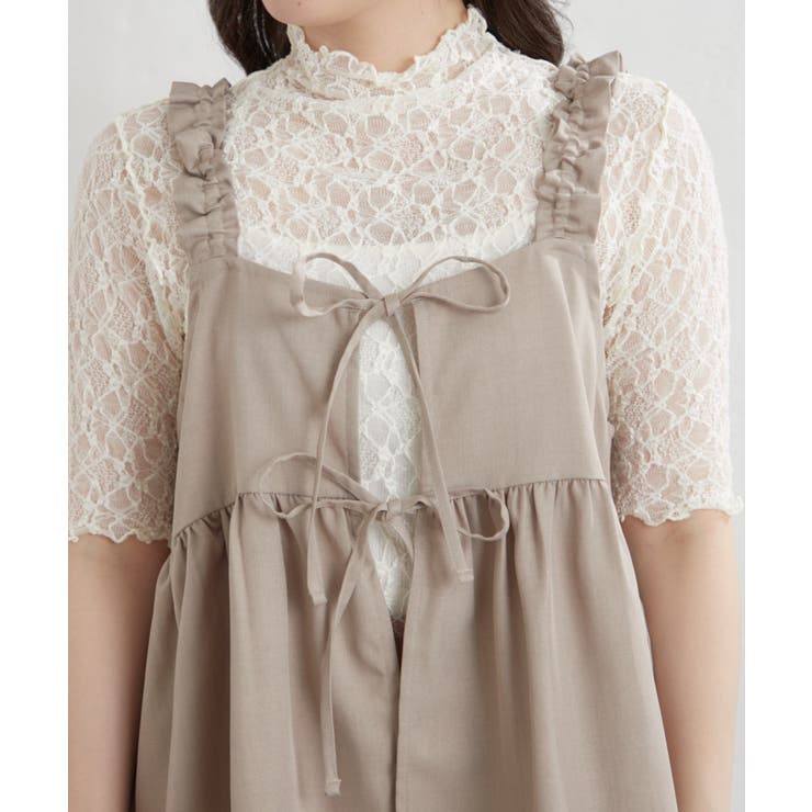 【セットアップ】リボンキャミ×ワイドパンツ | RMAF　NICE CLAUP / OLIVE des OLIVE | 詳細画像22 