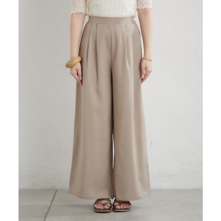 【セットアップ】リボンキャミ×ワイドパンツ | RMAF　NICE CLAUP / OLIVE des OLIVE | 詳細画像24 