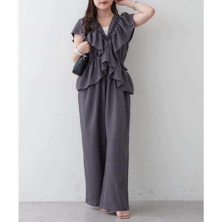 チャコール | マルチウェイロンパース | RMAF　NICE CLAUP / OLIVE des OLIVE
