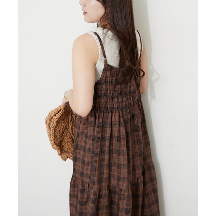 シャーリングキャミワンピース | RMAF　NICE CLAUP / OLIVE des OLIVE | 詳細画像9 
