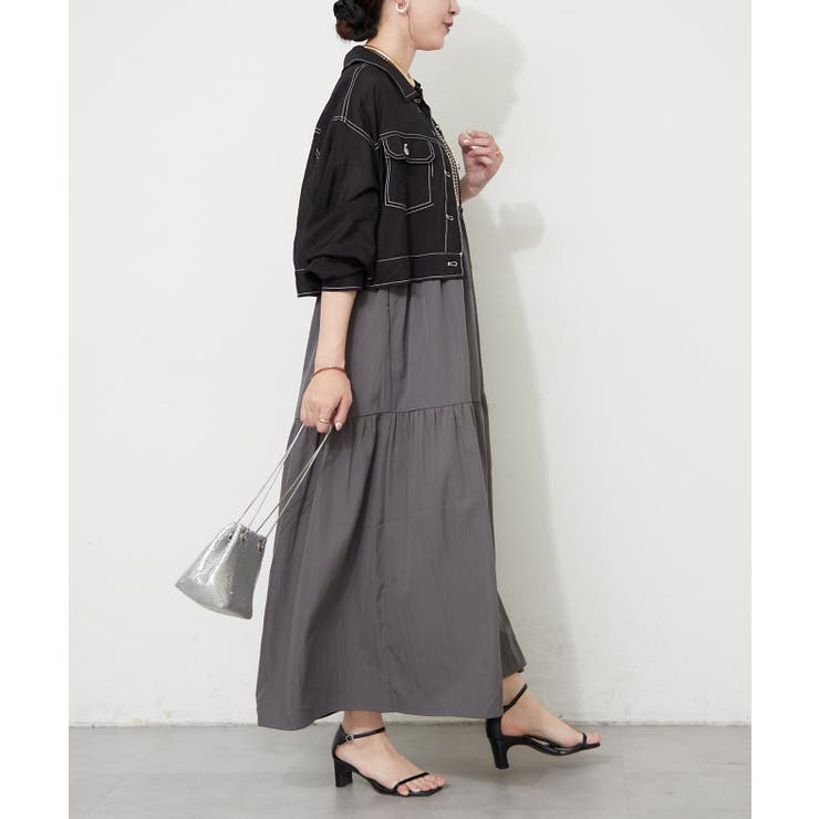 シャーリングキャミワンピース | RMAF　NICE CLAUP / OLIVE des OLIVE | 詳細画像21 