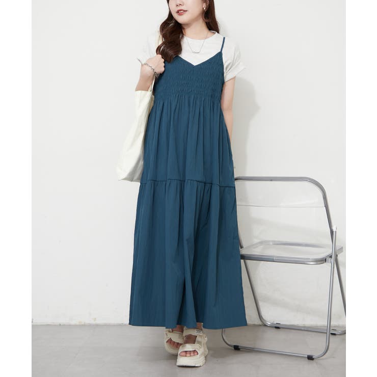シャーリングキャミワンピース | RMAF　NICE CLAUP / OLIVE des OLIVE | 詳細画像2 