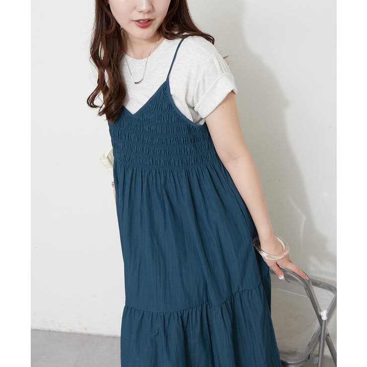 シャーリングキャミワンピース | RMAF　NICE CLAUP / OLIVE des OLIVE | 詳細画像3 