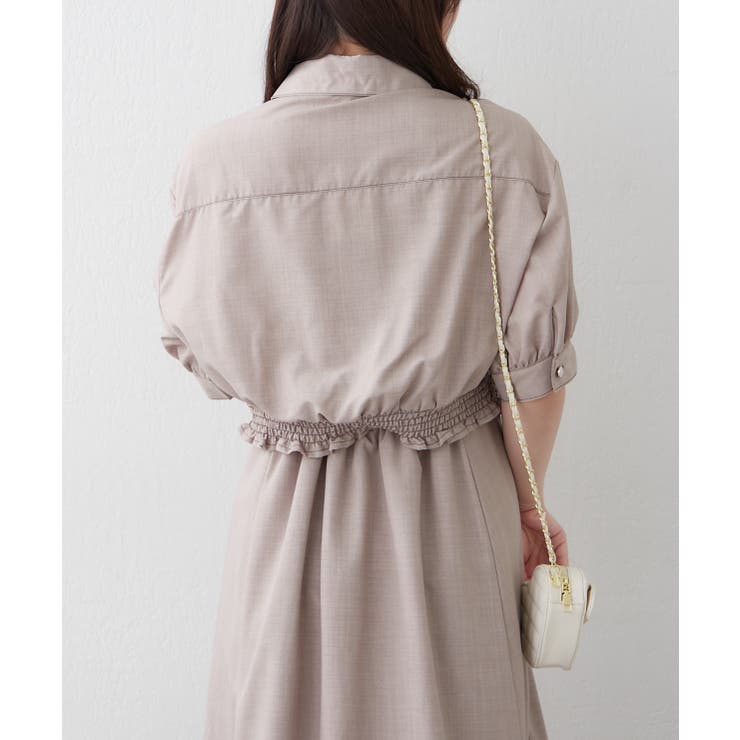 【セットアップ】ジップブルゾン×ワンピース | RMAF　NICE CLAUP / OLIVE des OLIVE | 詳細画像12 