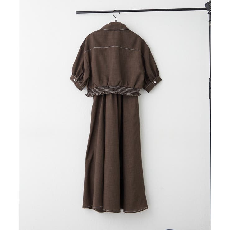 【セットアップ】ジップブルゾン×ワンピース | RMAF　NICE CLAUP / OLIVE des OLIVE | 詳細画像33 