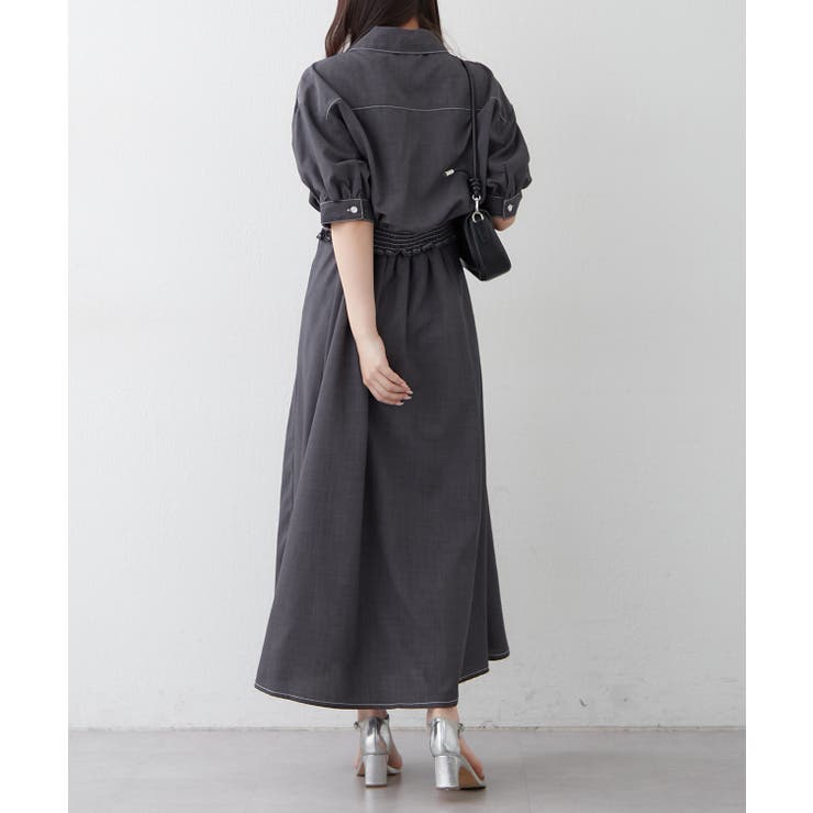 セットアップ】ジップブルゾン×ワンピース[品番：OLOW0018328]｜RMAF