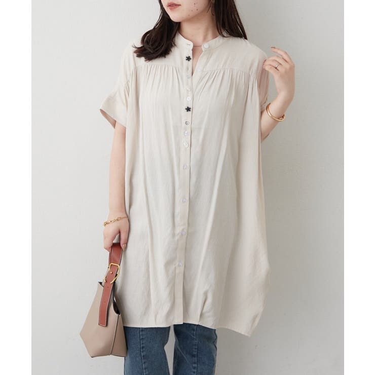 色々釦チュニックワンピース | RMAF　NICE CLAUP / OLIVE des OLIVE | 詳細画像2 