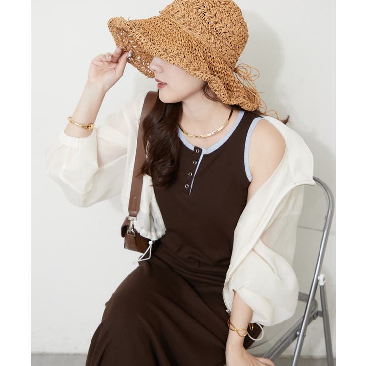 ヘンリータンクワンピース | RMAF　NICE CLAUP / OLIVE des OLIVE | 詳細画像2 
