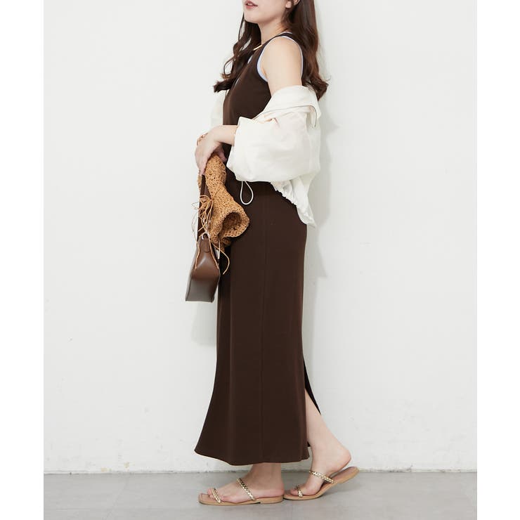 ヘンリータンクワンピース | RMAF　NICE CLAUP / OLIVE des OLIVE | 詳細画像5 